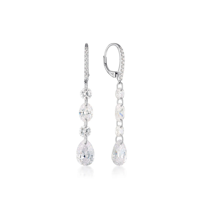 Georgini Sterling Silver Mirage Olga Earrings