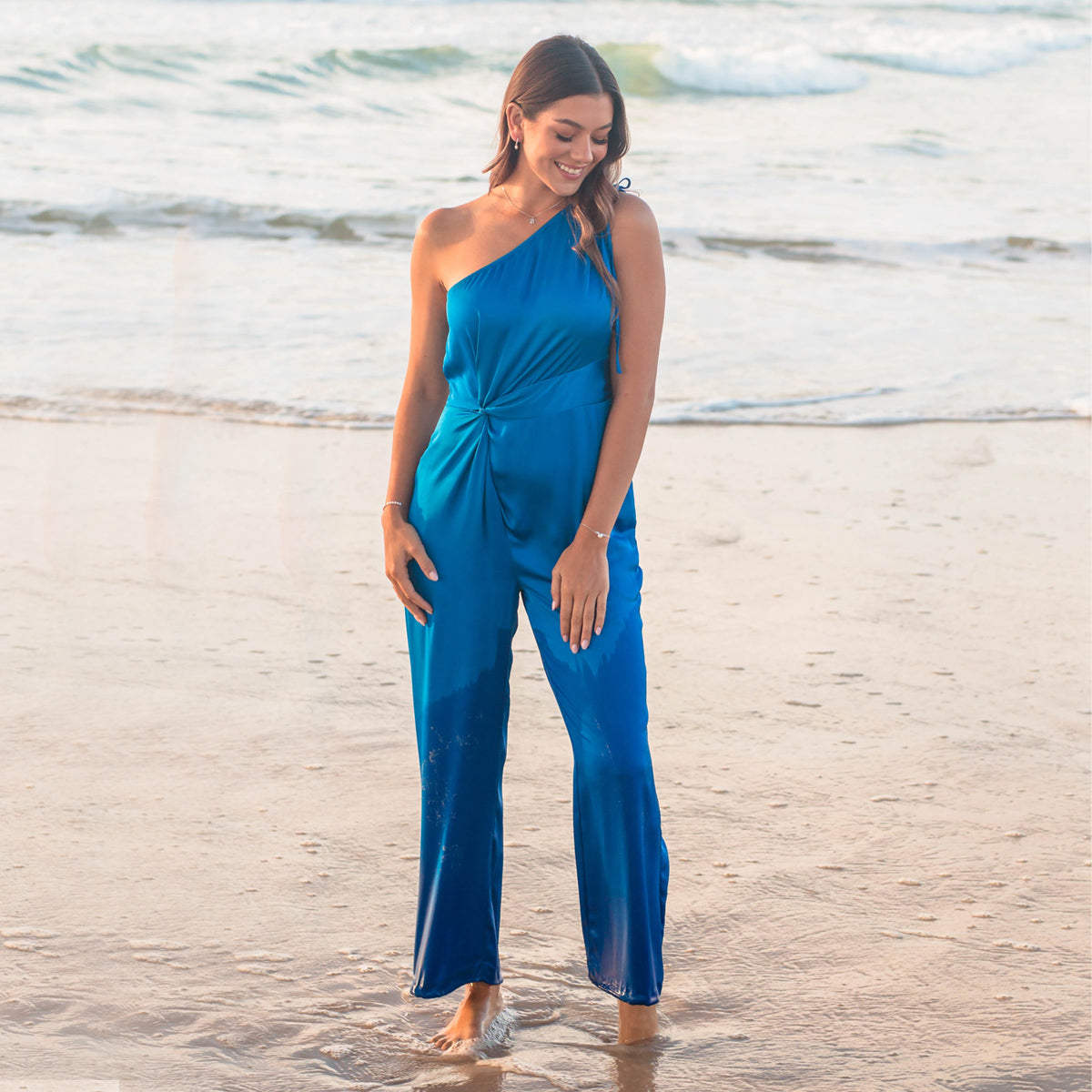 Georgini Oceans Bondi Freshwater Pearl & Silver Earrings