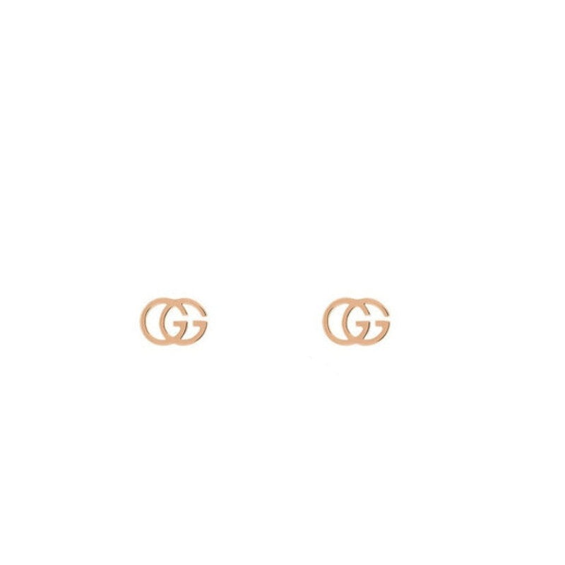Gucci GG Running 18ct Rose Gold Earrings