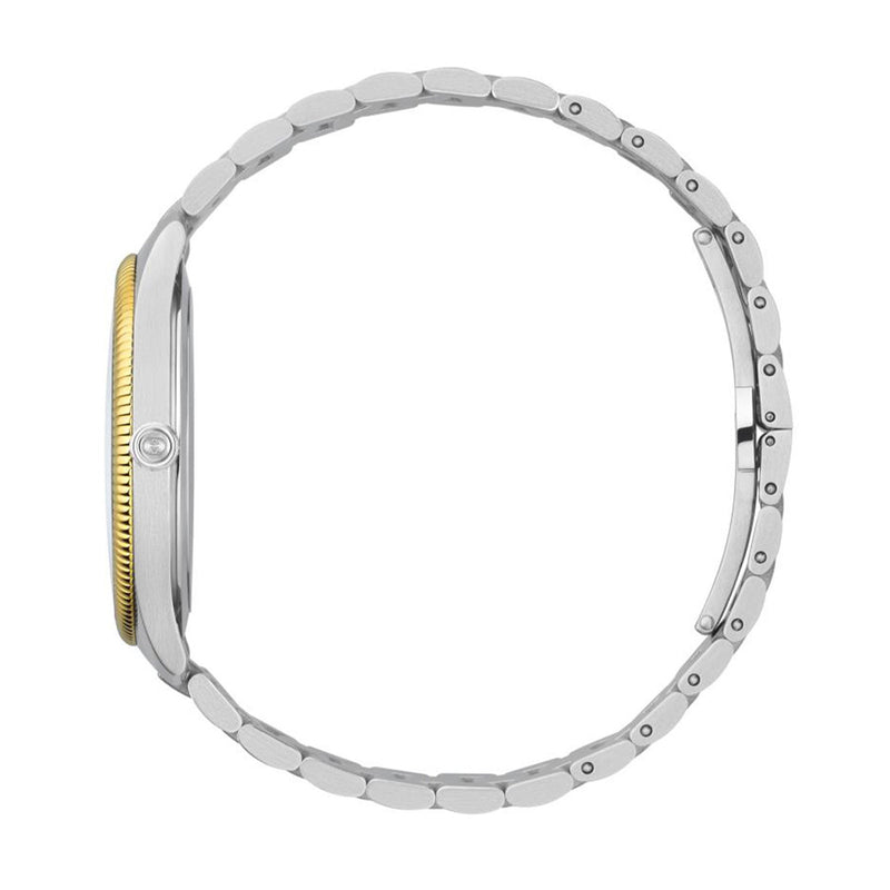 Gucci G-Timeless Silver & Gold 38mm Watch