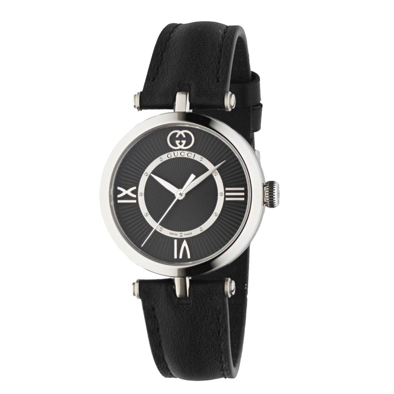 Gucci Model 2000 Quartz 30mm Black Dial Watch