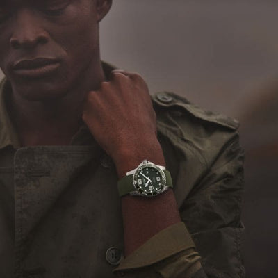 Longines Hydroconquest 41mm Green Matt Automatic Men's Watch