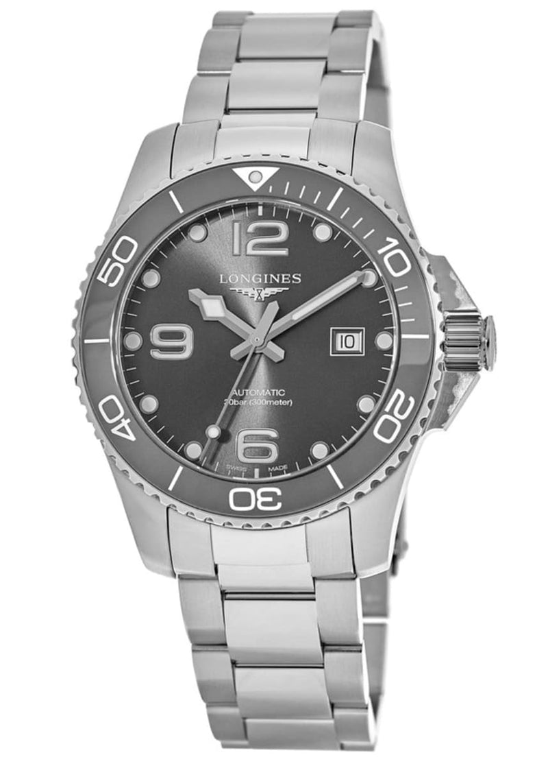 Longines HydroConquest 43mm Grey Automatic Men&