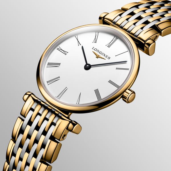 La Grande Classique de Longines 24mm White Quartz Ladies Watch