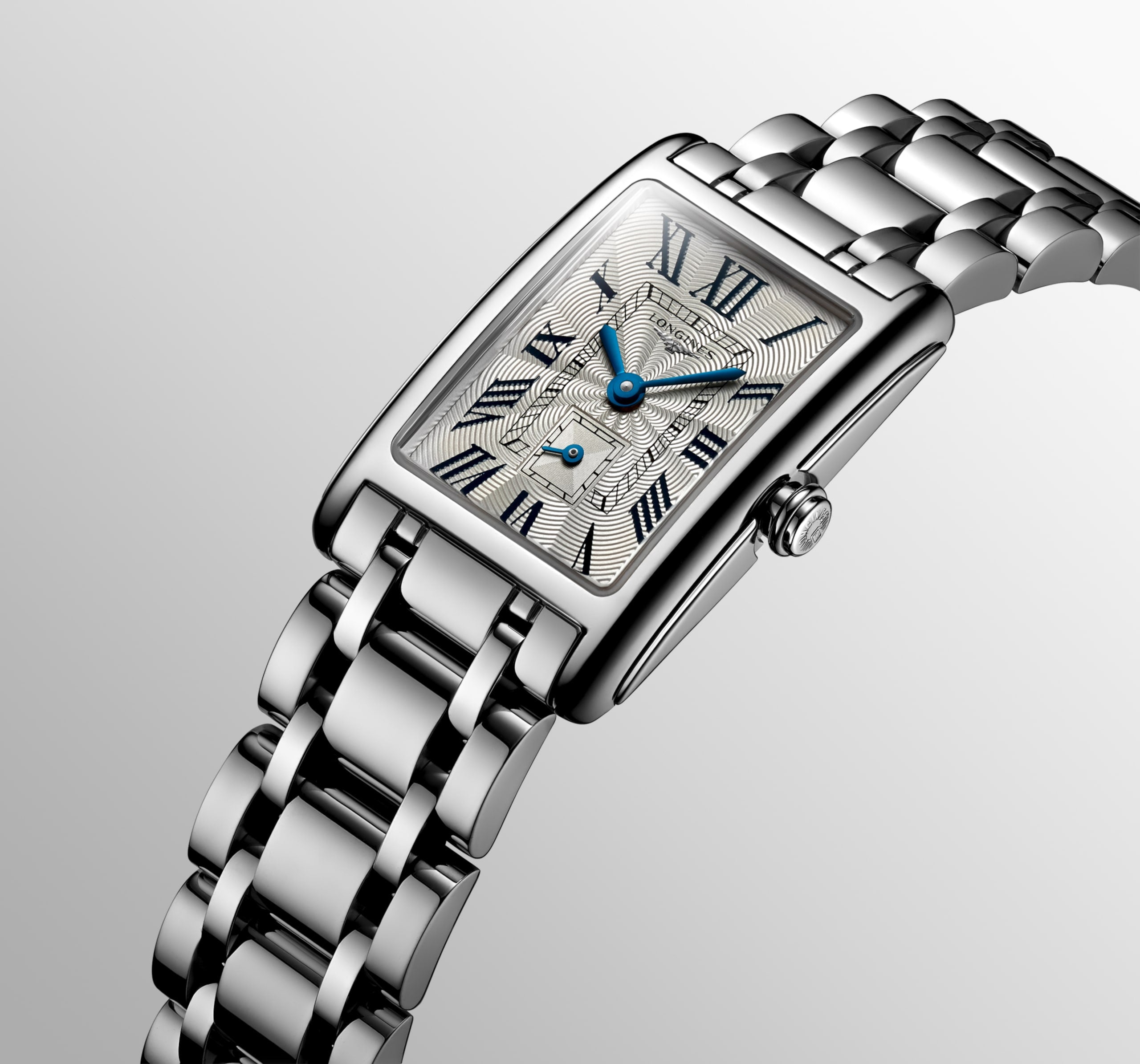 Longines Ladies DolceVita Stainless Steel Silver Ladies Watch