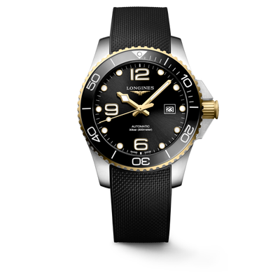 Longines Hydrocoquest 43mm Black Automatic Men's Watch