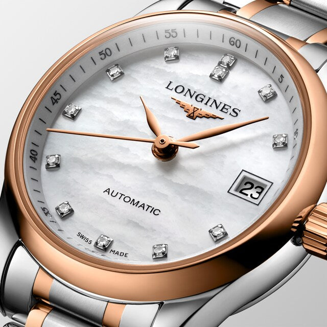 Longines Master Collection 26mm Mother of Pearl Automatic Women&