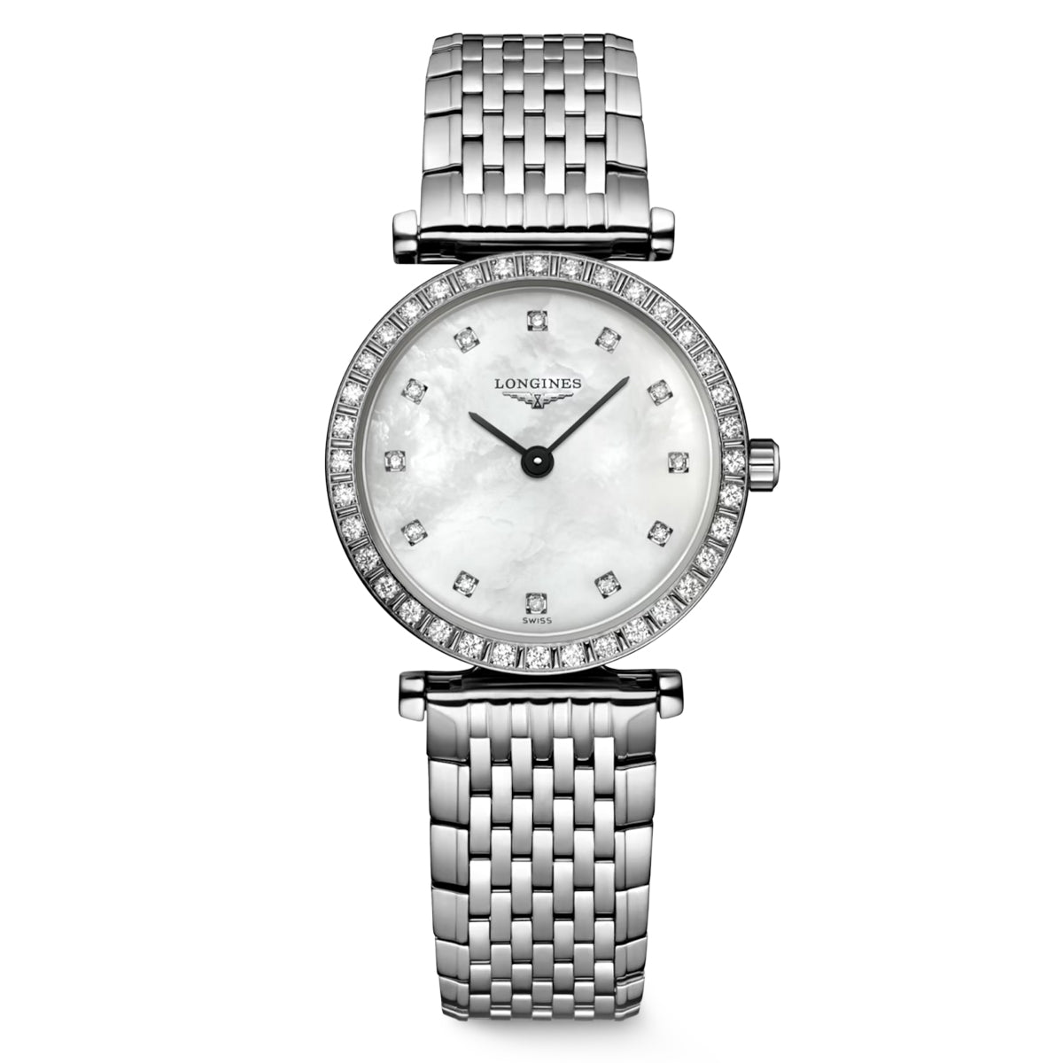 La Grande Classique de Longines 24mm White Mother Of Pearl Quartz Ladies Watch