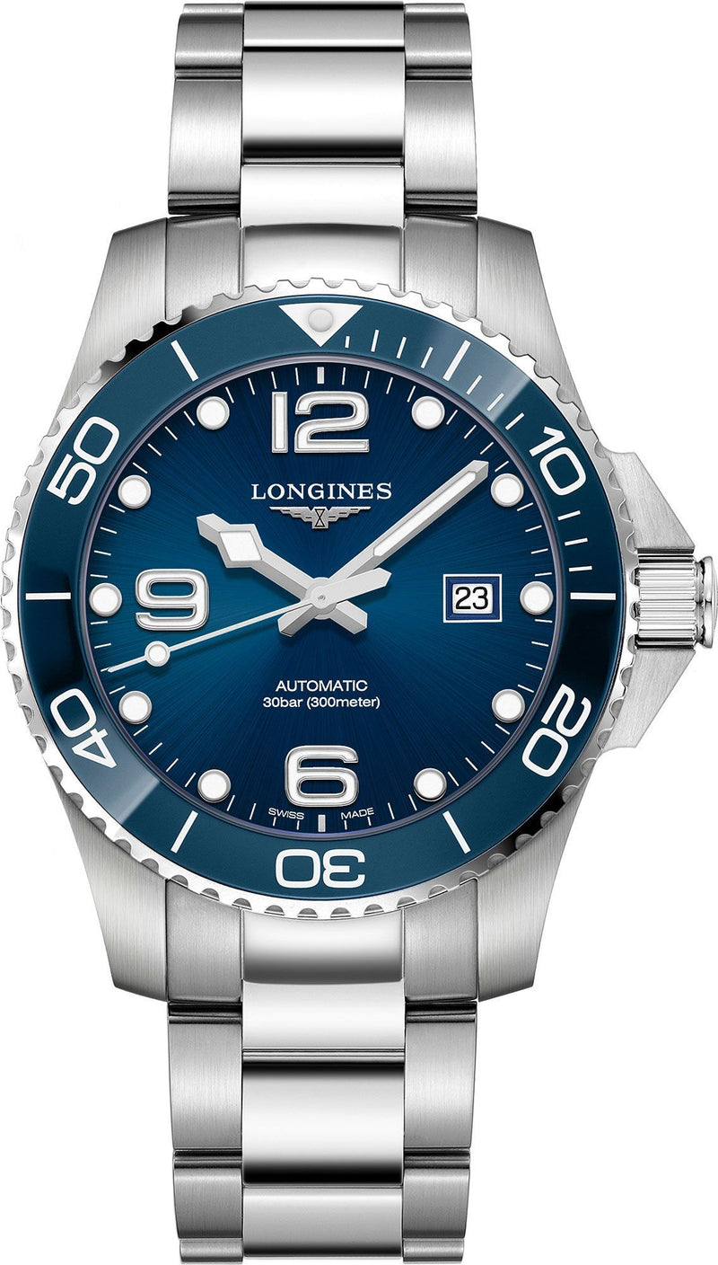 Longines HydroConquest 43mm Blue Automatic Men&