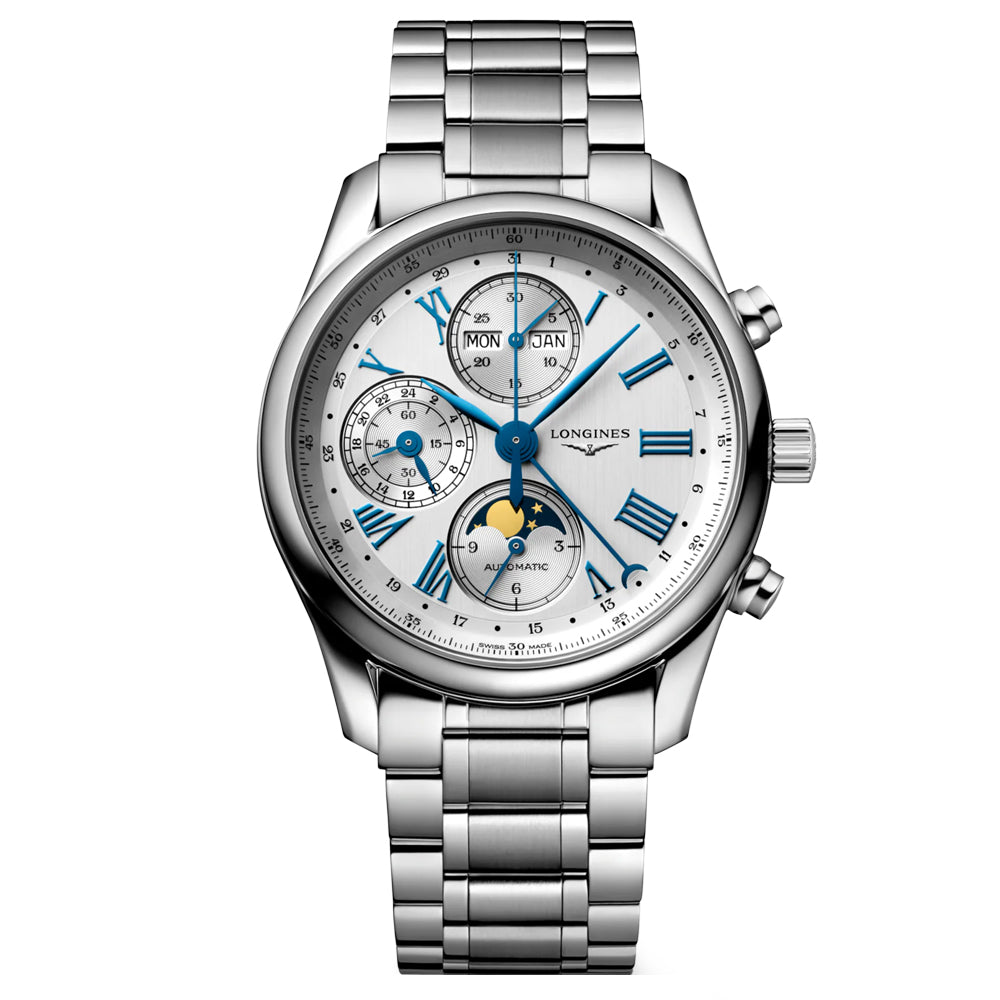 Longines 40mm Master Collection Chrono Moonphase Men's Watch