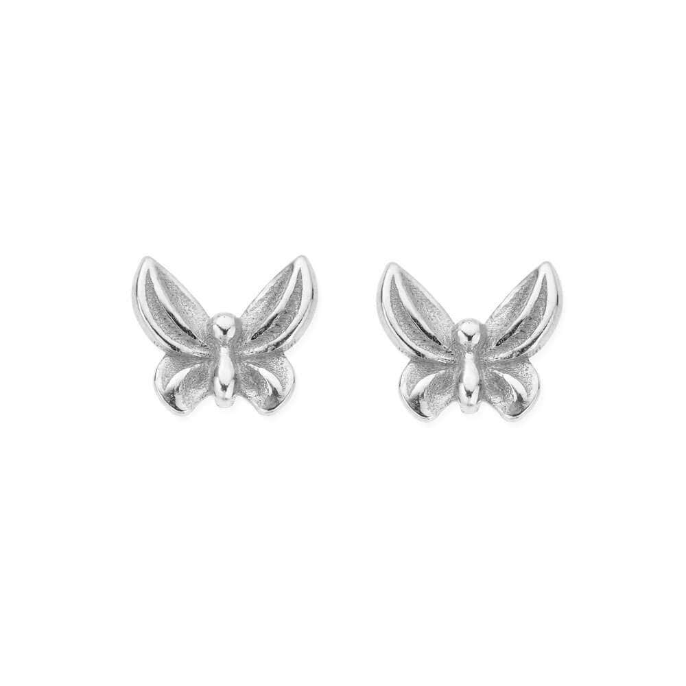 ChloBo New Silver Beginnings Stud Earrings