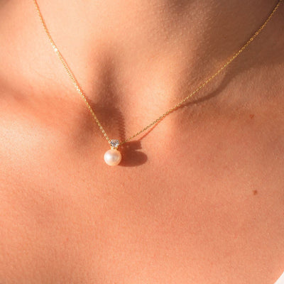 Georgini 18k gold Sterling Silver Oceans Necklace