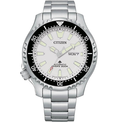 Citizen 44mm White Dial Automatic Men's Watch