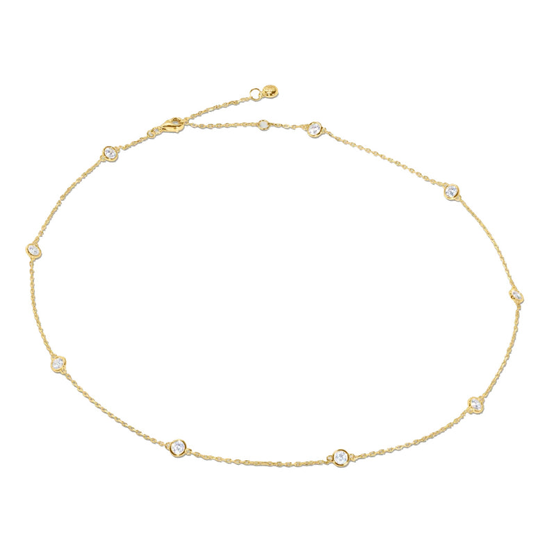 CARAT* London  Petra Necklace in 18K Gold Vermeil