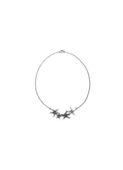 Giovanni Raspini 925 Sterling Silver Starfish Necklace