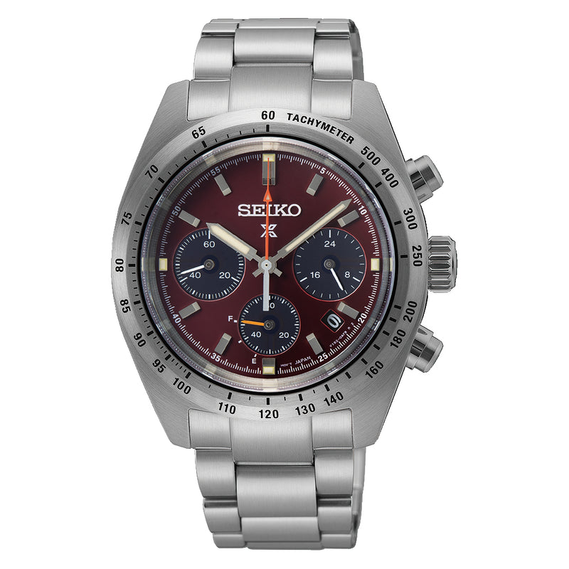 Seiko Prospex Speedtimer – European Exclusive In Factory Red Men&