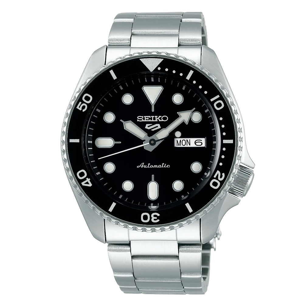 Seiko 5 Sport Black Dial Men's Watch