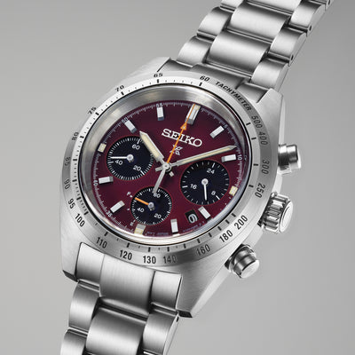 Seiko Prospex Speedtimer – European Exclusive In Factory Red Men's Watch