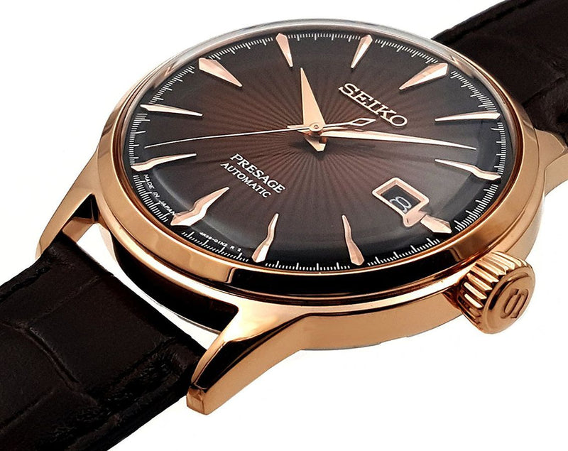 Seiko Presage 41 mm Gold Automatic Men&