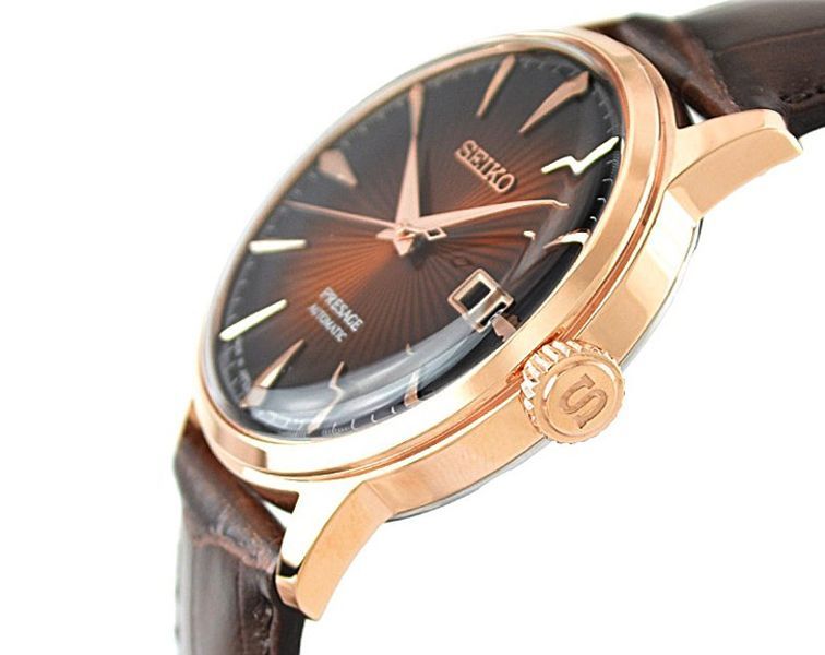 Seiko Presage 41 mm Gold Automatic Men&