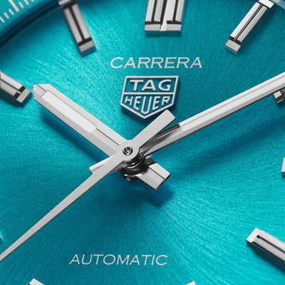 Tag Heuer Carrera Date Turquoise Dial Ladies Watch