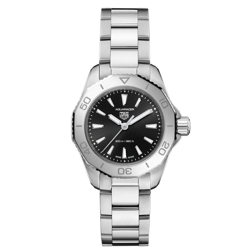 TAG Heuer Aquaracer Professional 200 30mm Black Dial Ladies Watch