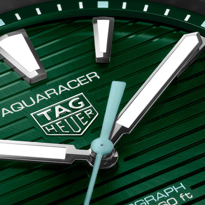 Tag Heuer Aquaracer Professional 200 Solargraph Green Dial Men's Watch