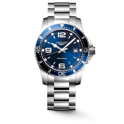 Longines Sport 41mm Sunray Blue Dial Quartz Men's Watch