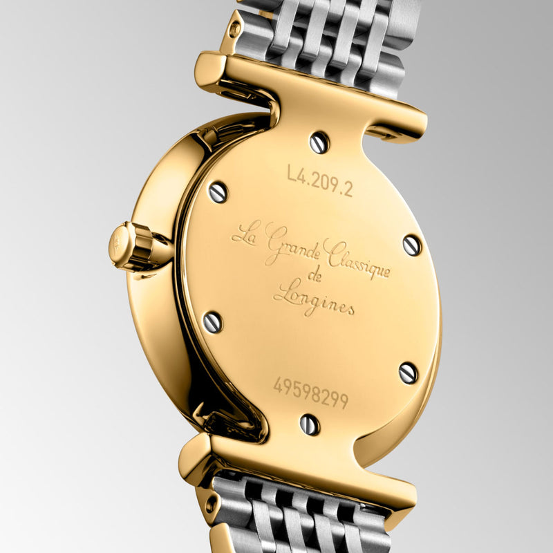 La Grande Classique de Longines Ladies 24mm Bi-Colour Diamond Dot Watch