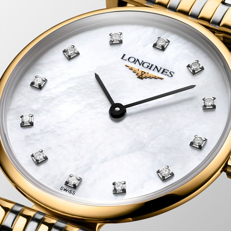 La Grande Classique de Longines Ladies 24mm Bi-Colour Diamond Dot Watch