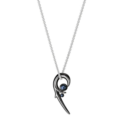 Shaun Leane Hook Pearl Pendant Necklace