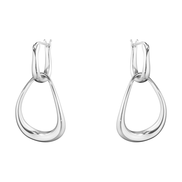 Georg Jensen Offspring Silver Earrings 433C