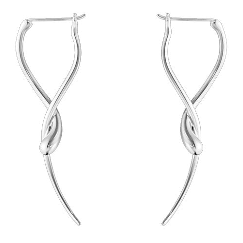 Georg Jensen Mercy Silver Earrings 634C