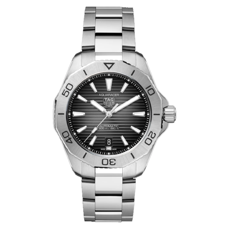 TAG Heuer Aquaracer Professional 200 Date  40mm Black Dial Men&