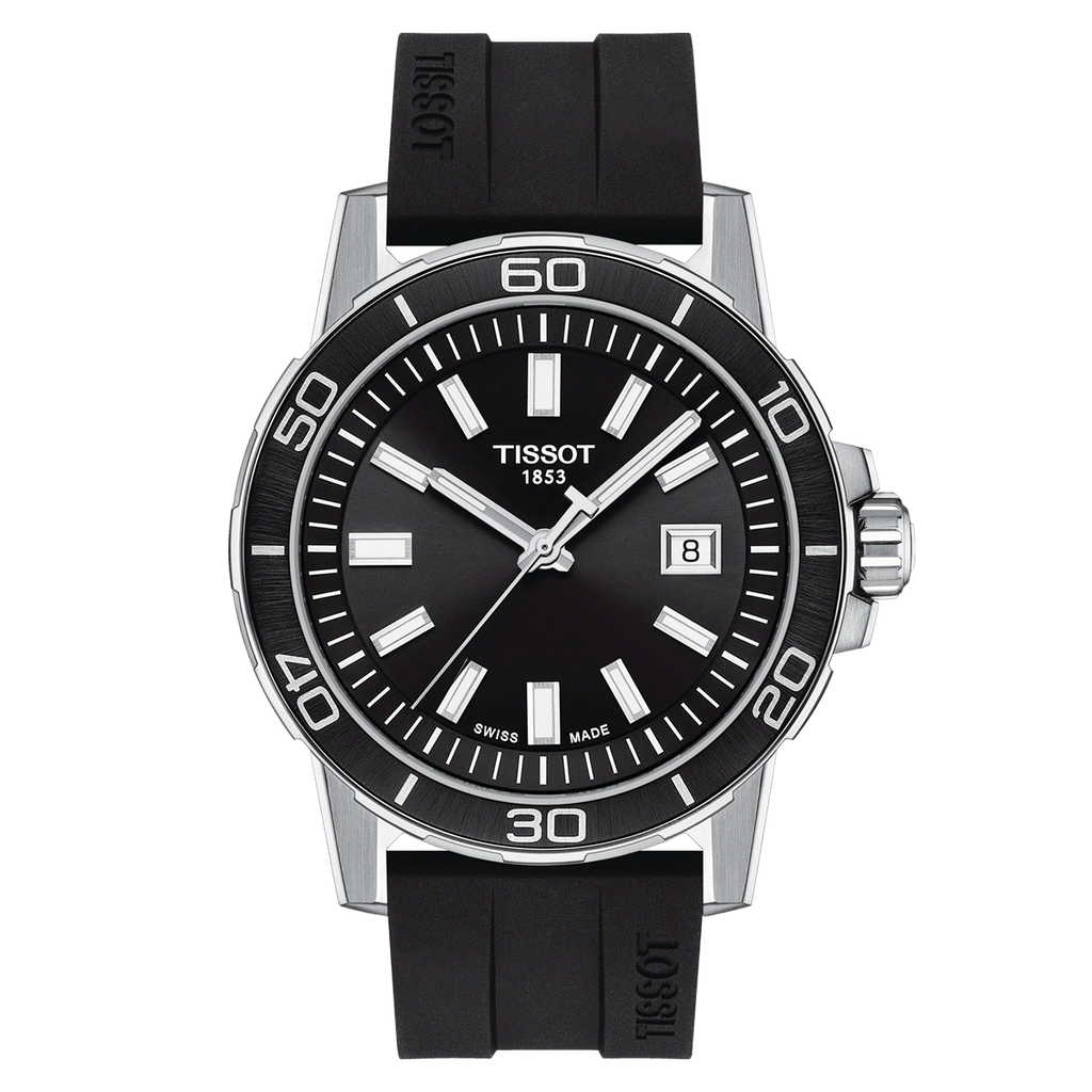 Tissot Supersport Black Dial Mens Watch from steffans jewellers