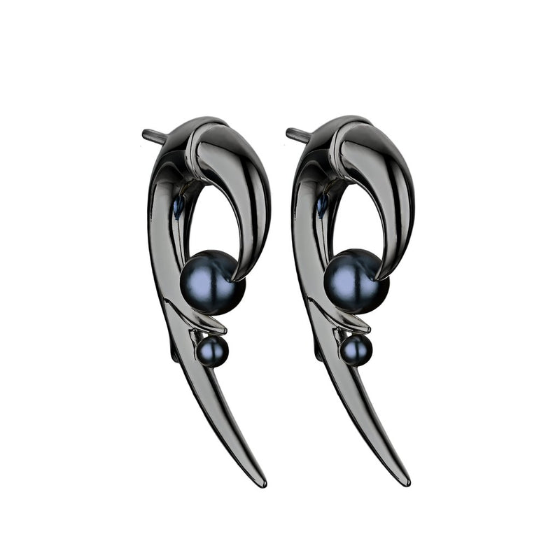 Shaun Leane Hook Pearl Earrings