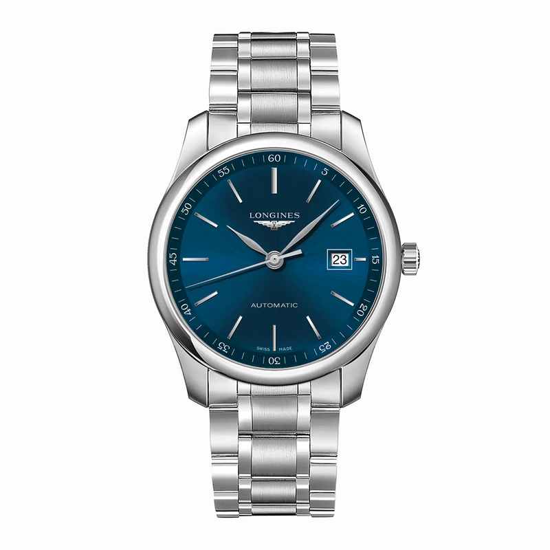Longines Master Collection Stainless Steel Blue Dial Men&