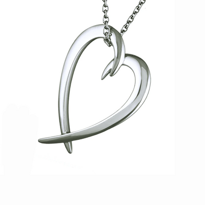 Shaun Leane Heart Hook Necklace