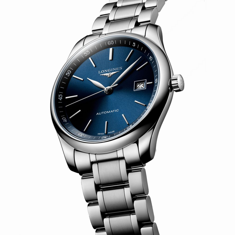 Longines Master Collection Stainless Steel Blue Dial Men&