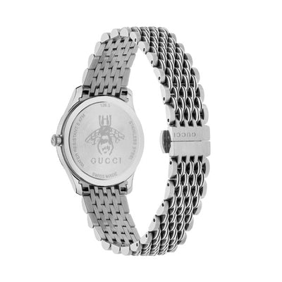 Gucci G-Timeless With Bee 29mm Silver Dial Quartz  Ladies Watch