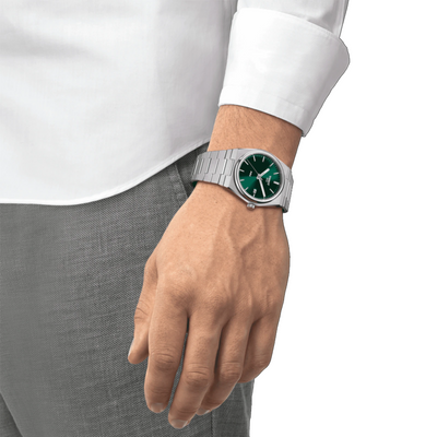 Tissot PRX 40mm Green Dial Quartz Men's Watch