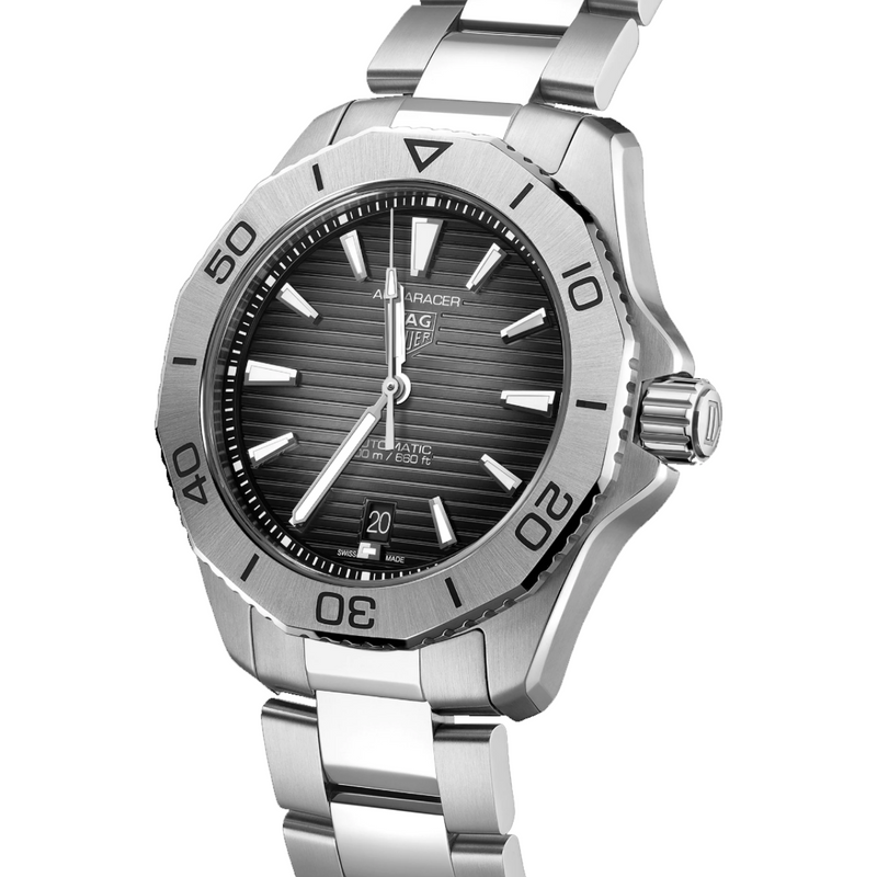 TAG Heuer Aquaracer Professional 200 Date  40mm Black Dial Men&