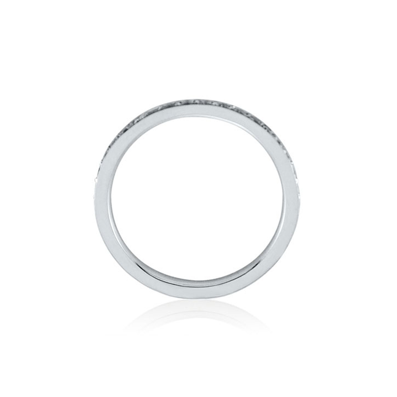 Steffans RBC Diamond Grain Set Platinum Full Eternity Ring (0.50ct)