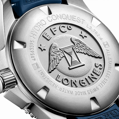 Longines HydroConquest Blue Ceramic & Stainless Steel Men's Watch