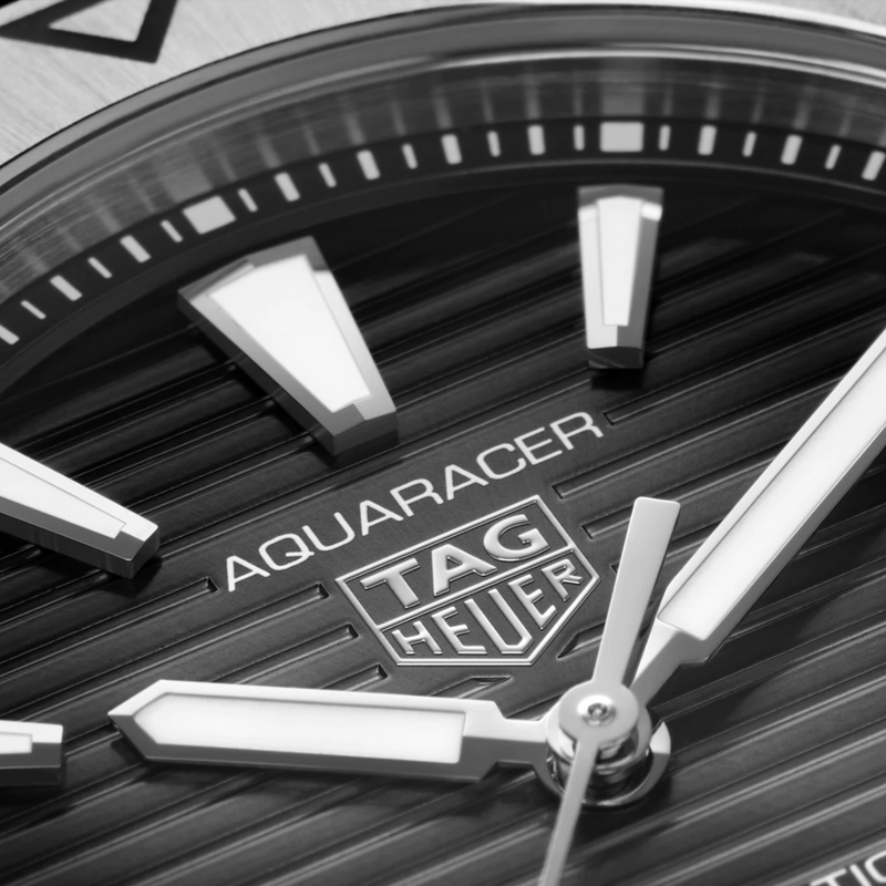 TAG Heuer Aquaracer Professional 200 Date  40mm Black Dial Men&