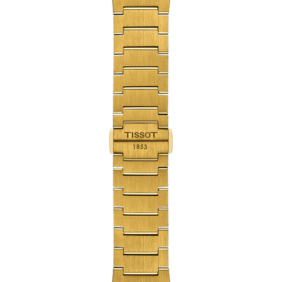 Tissot PRX 40mm Stainless Steel Gold Dial Men's Quartz Watch