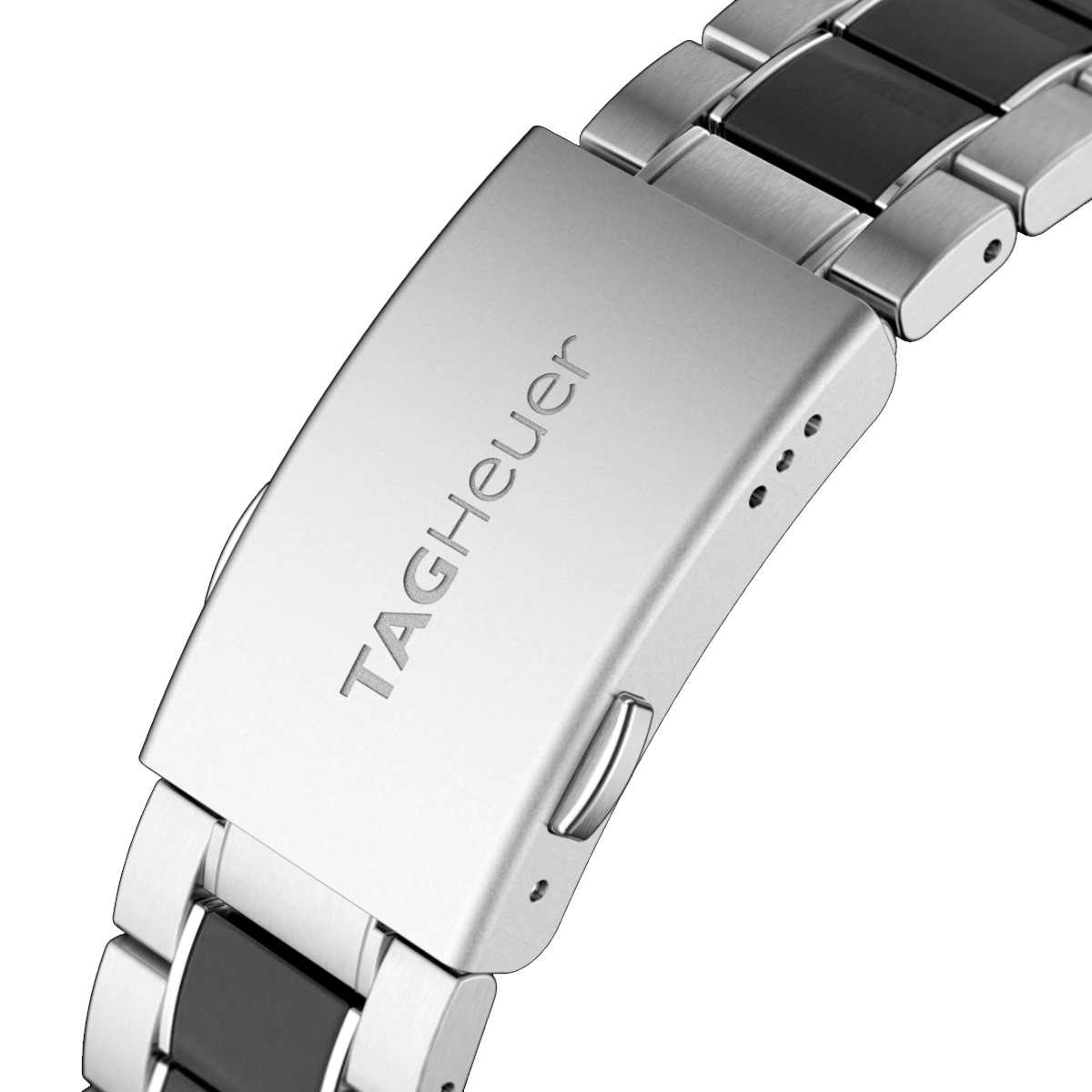TAG Heuer Grey 43mm Dial Bi-Colour bracelet Formula 1 Quartz Chronograph Men's Watch