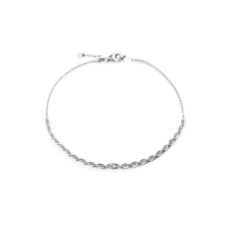 CARAT* London 9.5ct Silver Calluna Bracelet
