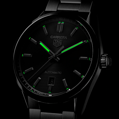 TAG Heuer Carrera 39mm Black Dial Men's Automatic Watch