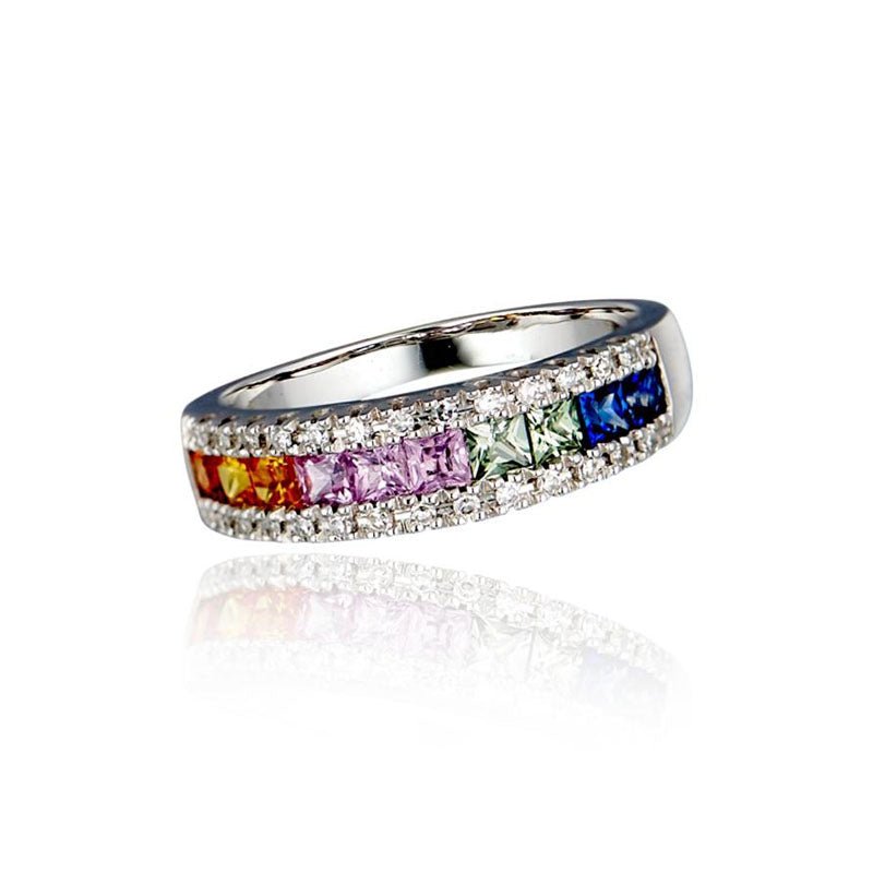 9ct Multi-Coloured Care Ring - Steffans Jewellers